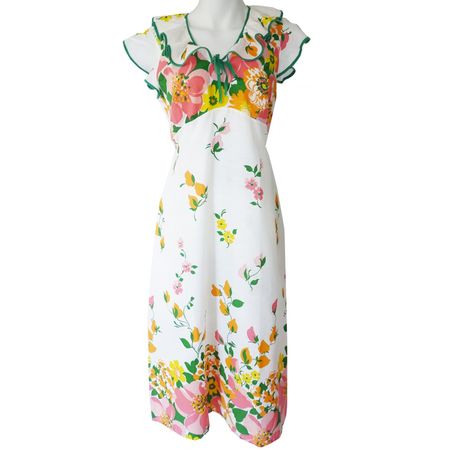 Nachthemd Gr. S/M Sommerkleid VINTAGE 1960s