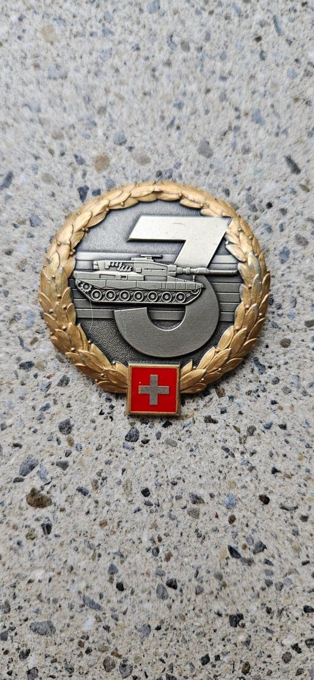 Schweizer Armee Placchette & Badge: *** Beretemblem Gold *** – Nuovo (secondo la descrizione) da Riedholz venduto da fr_sIruP