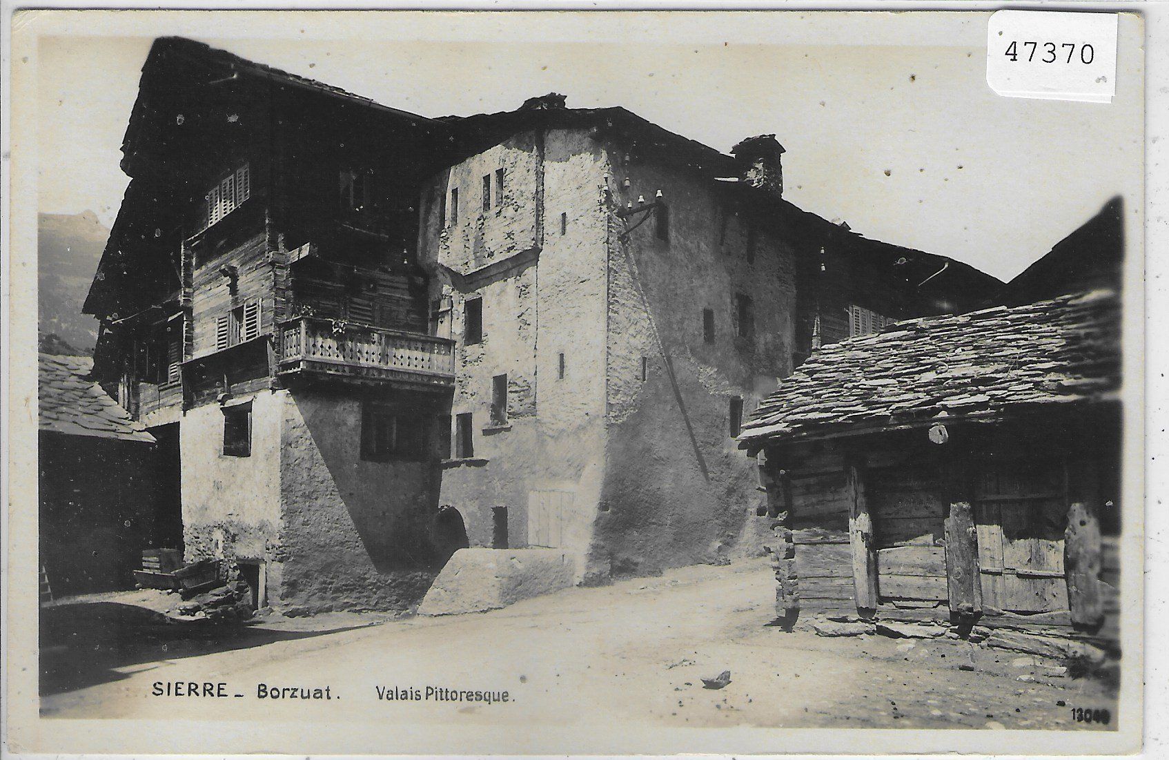 Ansichtskarten: Sierre - Borzuat - Valais Pittoresque – Gebraucht aus Ettingen von Kartenplanet