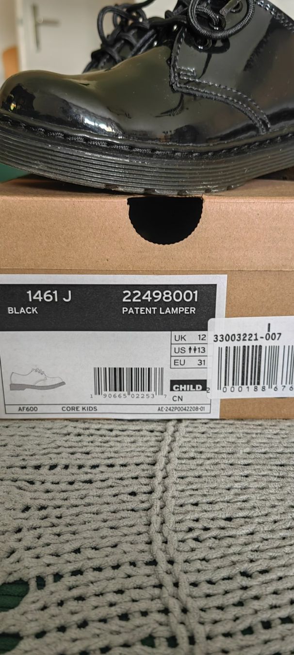 Dr. Martens Schuhe für Jungen: Schuhe Leder Marke Drmartens gr. 31 – Neu (gemäss Beschreibung) aus Langwiesen von VELESA 1