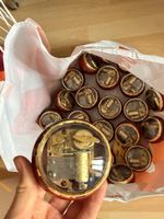 Reuge Music Box Mechanisms Round  Vintage 