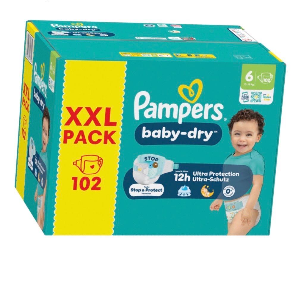 Pampers Bacs à couches & couches: Windeln Gr. 6 Pampers / Babylove – Neuf avec emballage d'origine à Rupperswil par Borishkaa