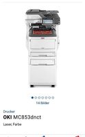 Oki MC 853 Multifunktions-Laser-Farb- Drucker dnct