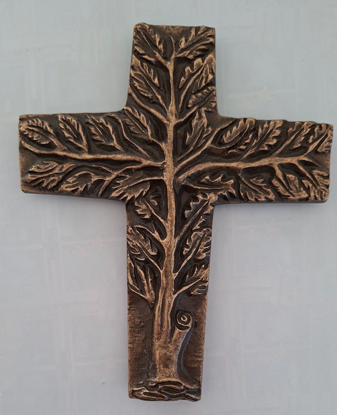 Alle Dekorationen: Bronzekreuz Wandkreuz Baum des Lebens – Gebraucht aus Opfikon von Diversamente