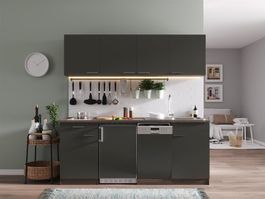 401 Singleküche Küchenzeile 195cm E/Y/G - Küche Einbauküche