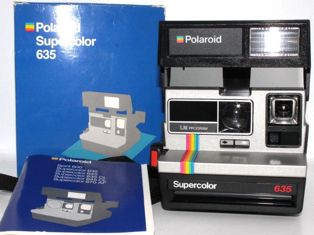 Appareil Photo Polaroid Supercolor Autofocus 3500 - Vintage + Notices Et Facture