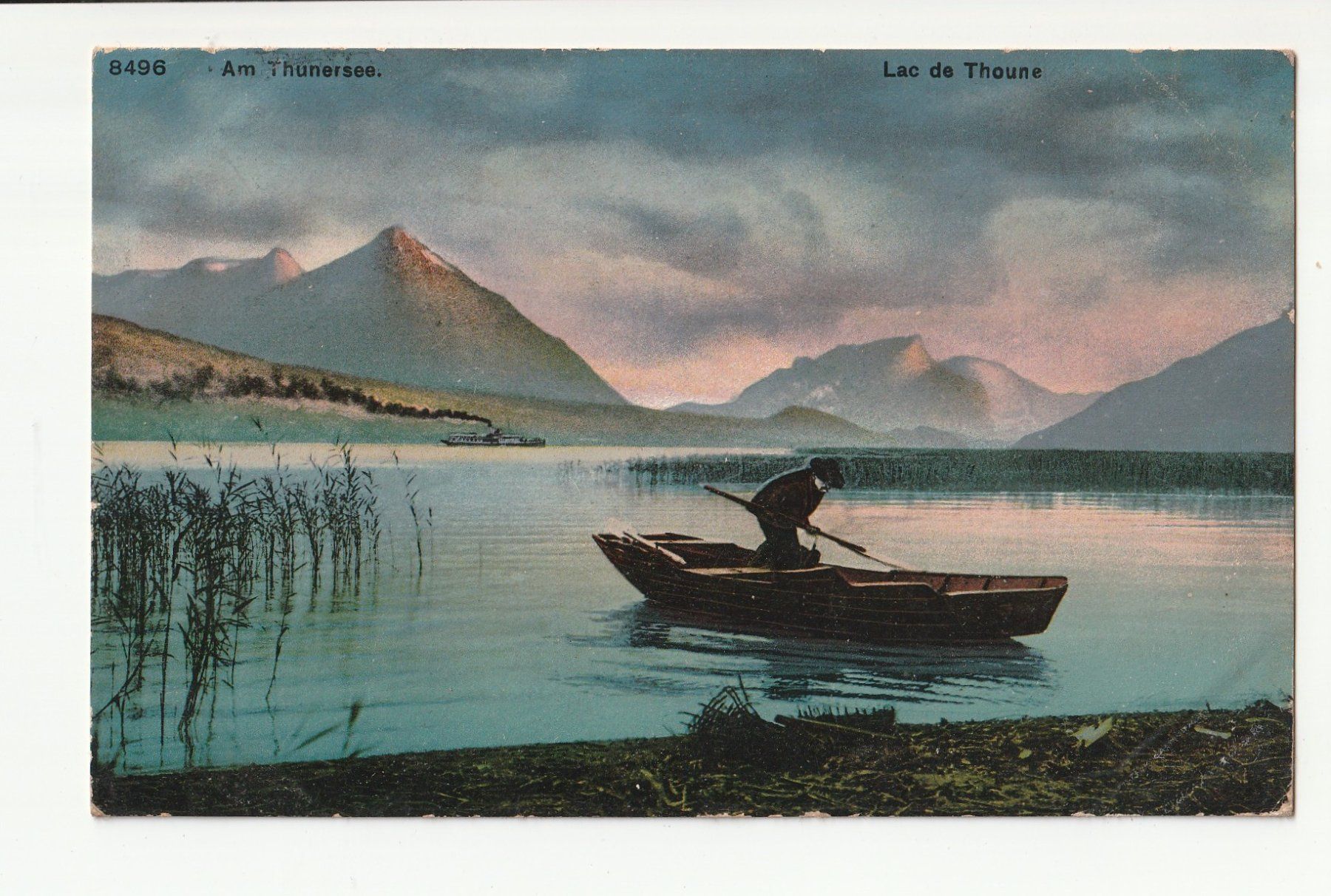Ansichtskarten: Am Thunersee – Gebraucht aus Rheineck von rhynegg