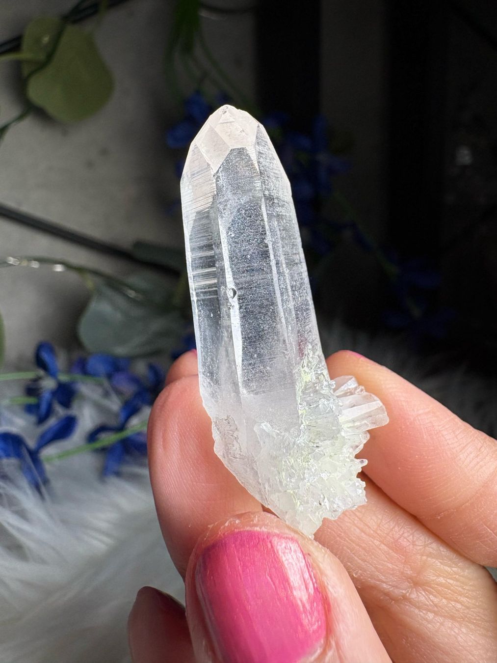 Minerali & Pietre curative: Kolumbianischer Lemurian-Quarz-Cluster – Nuovo (secondo la descrizione) da Neuheim venduto da m.hald 1