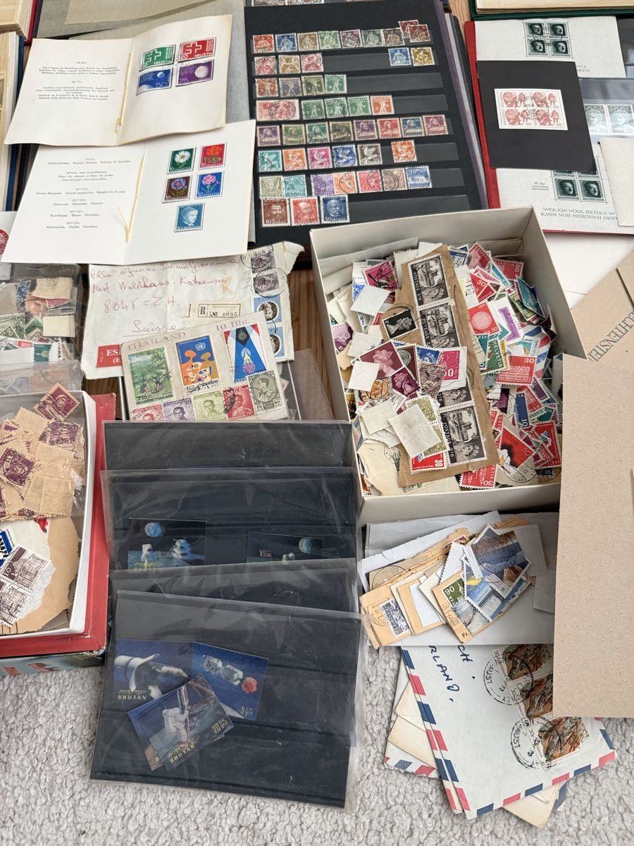 Alle Briefmarken: Briefmarken Sammlung – Gebraucht aus Zürich von Ta-Nia 4