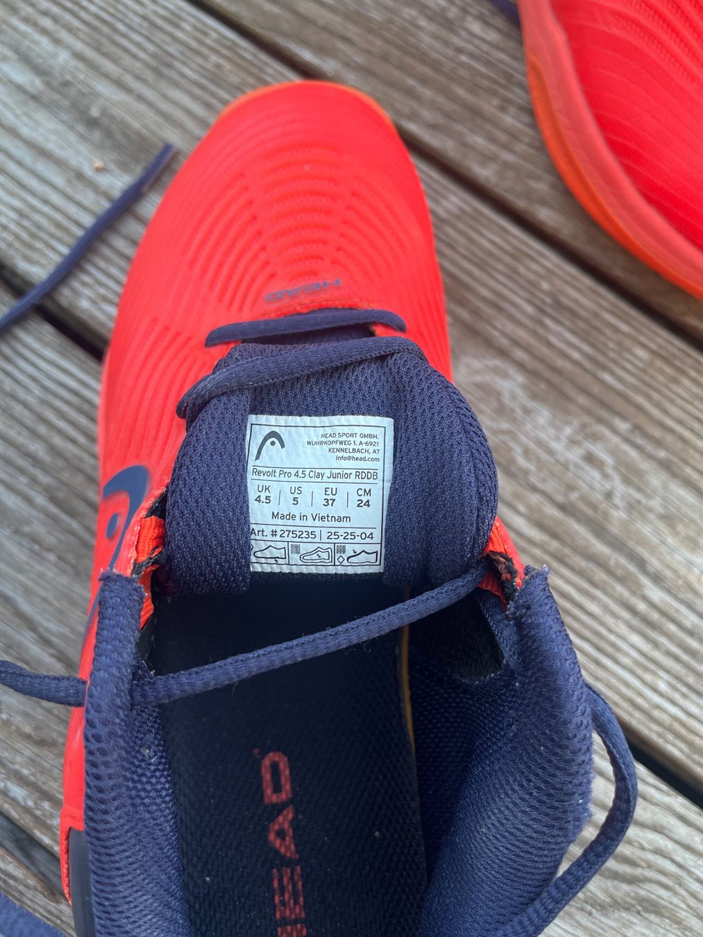 Head Scarpe per ragazzi: HEAD Tennisschuhe Halle oder Sand – Usato da Auslikon venduto da mkiwi01 1