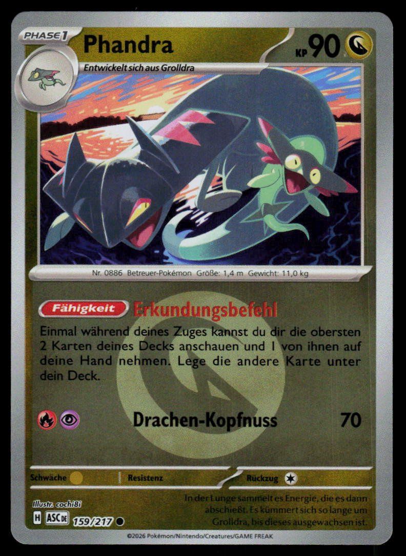 Pokémon Cartes à collectionner: Pokemon Phandra 159/217 – D'occasion à Herisau par Pokemon2025