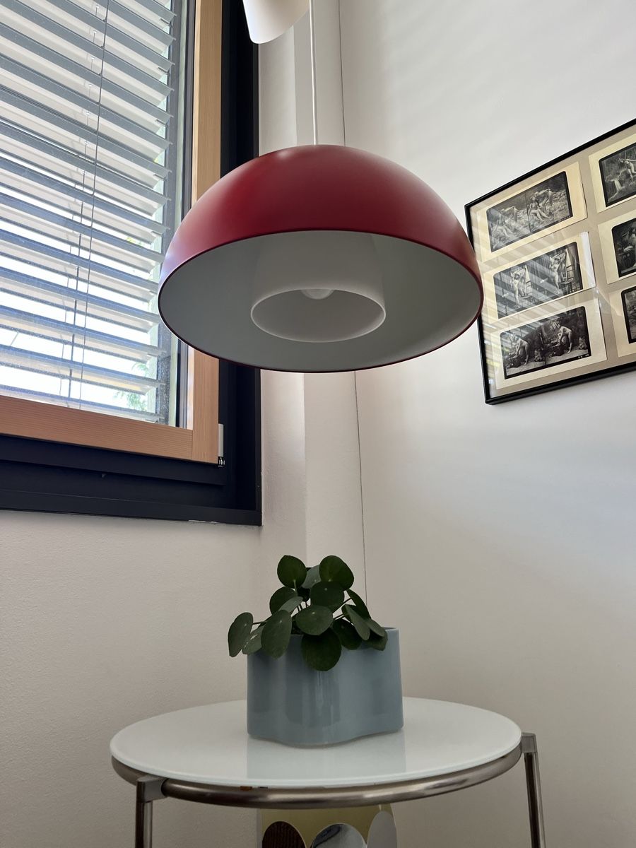 Ikea Lampadari & plafoniere: IKEA Brasa Decklampe in Rot – Usato da Köniz venduto da mil_p 2