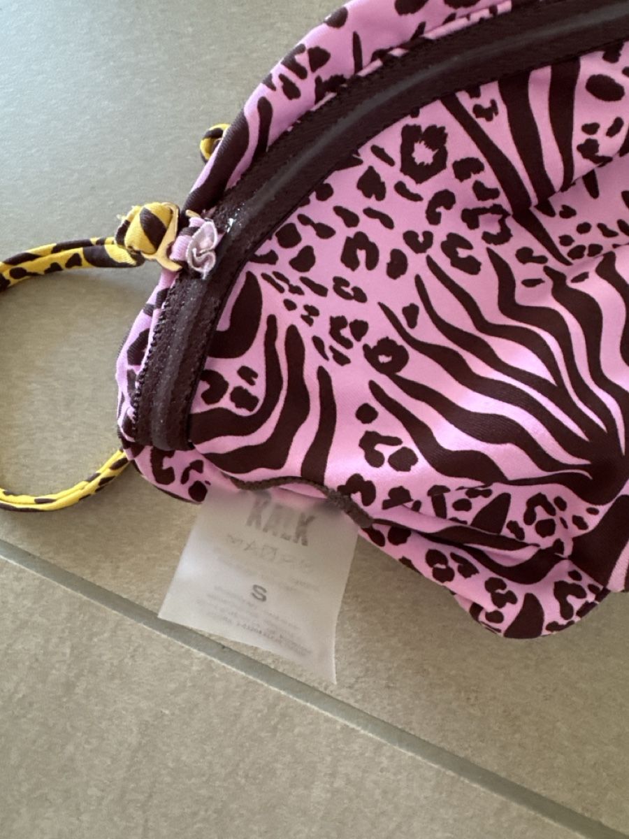 Costumi da bagno & Bikini: Bikini Kalk gemustert Grösse S mit Tasche neu – Nuovo e nell'imballaggio originale da Emmen venduto da arz_l5fh 2