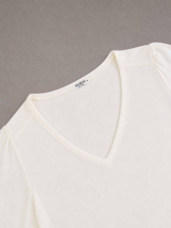 Blusen: Bluse mit Puffärmeln Gr. S Weiss – Gebraucht aus Merlischachen von GlamGarb 2