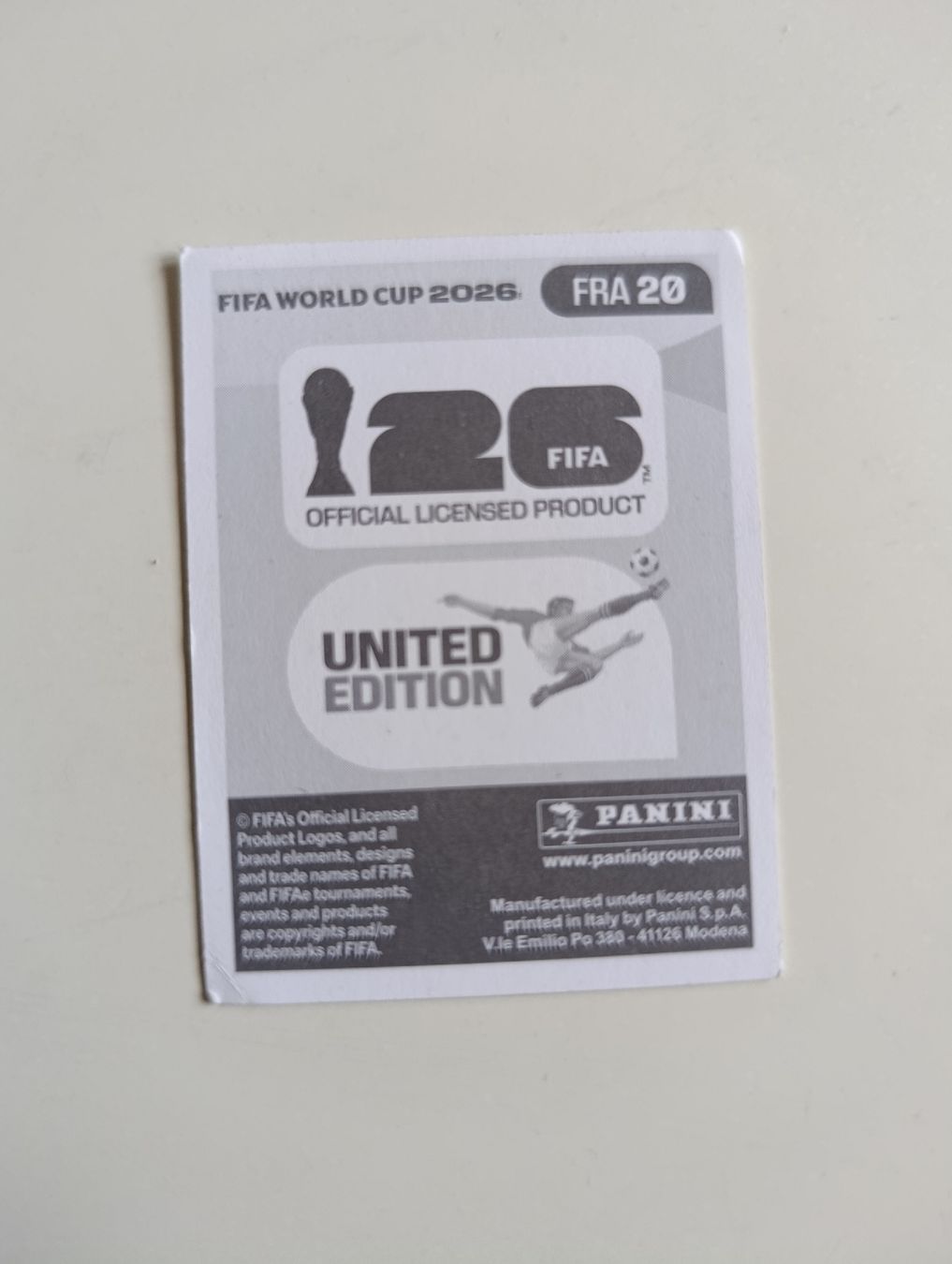 Panini Sammelbilder & Trading cards: Panini World Cup 2026 FRA 20 Mbappé – Neu (gemäss Beschreibung) aus Lavey-Village von pas_7xd2 1