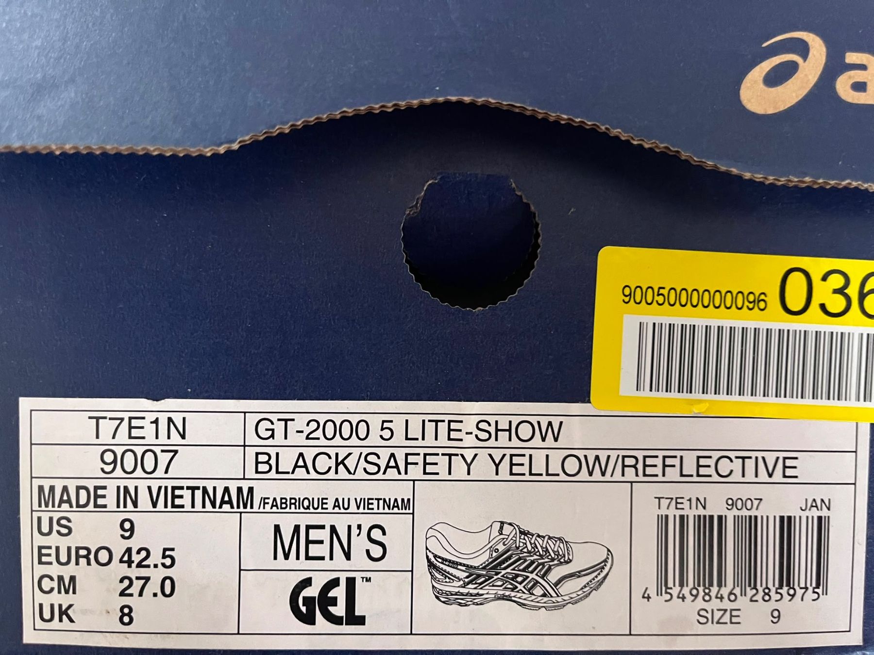 Asics Chaussures hommes: Asics Herren Laufschuhe Turnschuhe – Neuf (Voir description) à Flüelen par AU10 3