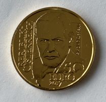 50 Euro Münze Wien Schulen Psychotherapie Gold Au 986