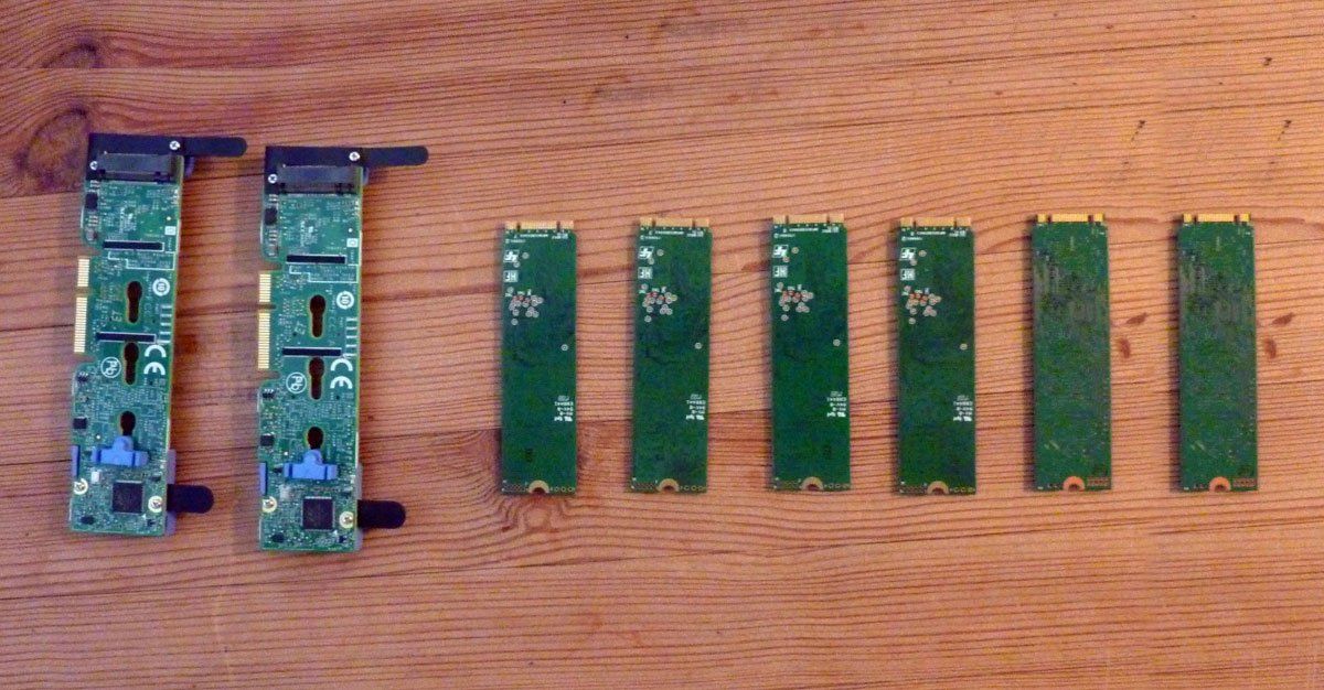 Harddisks: Lot de 6 Disques SSD + 2 Mirror Adapter – Gebraucht aus Bern von Dedonegro 1