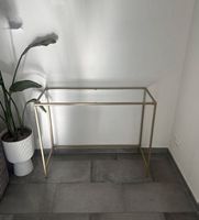 Konsole Glas Gold