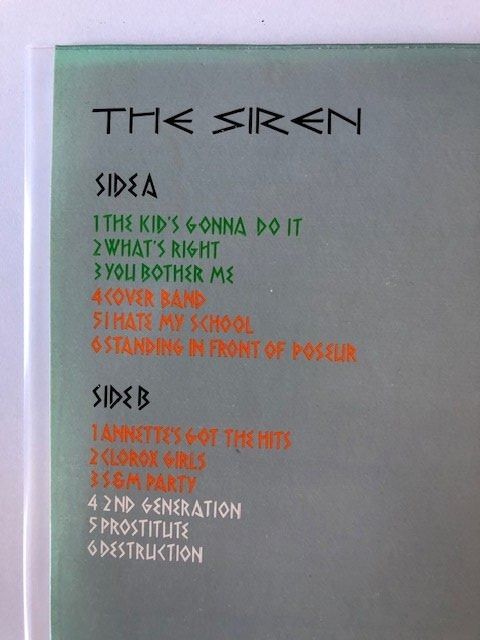 Dischi in vinile: The Siren – Usato da Aarwangen venduto da Jukebox3 3