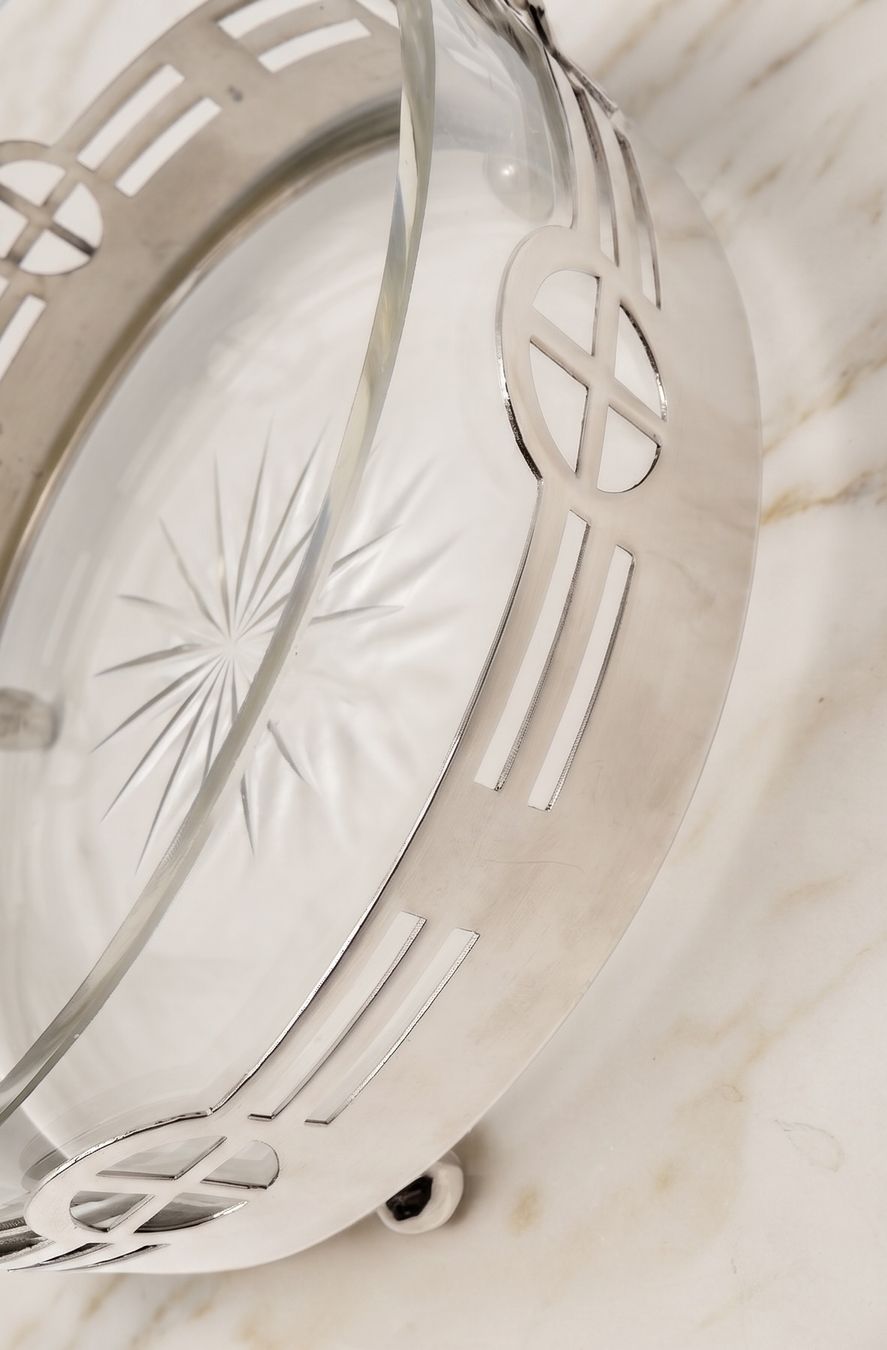 Bicchieri: Art deco vintage  Serving Dish with Handle – Usato da Forch venduto da ays_5lbc 1