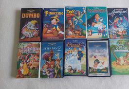 11 Kinder VHS Kassetten Sammlung