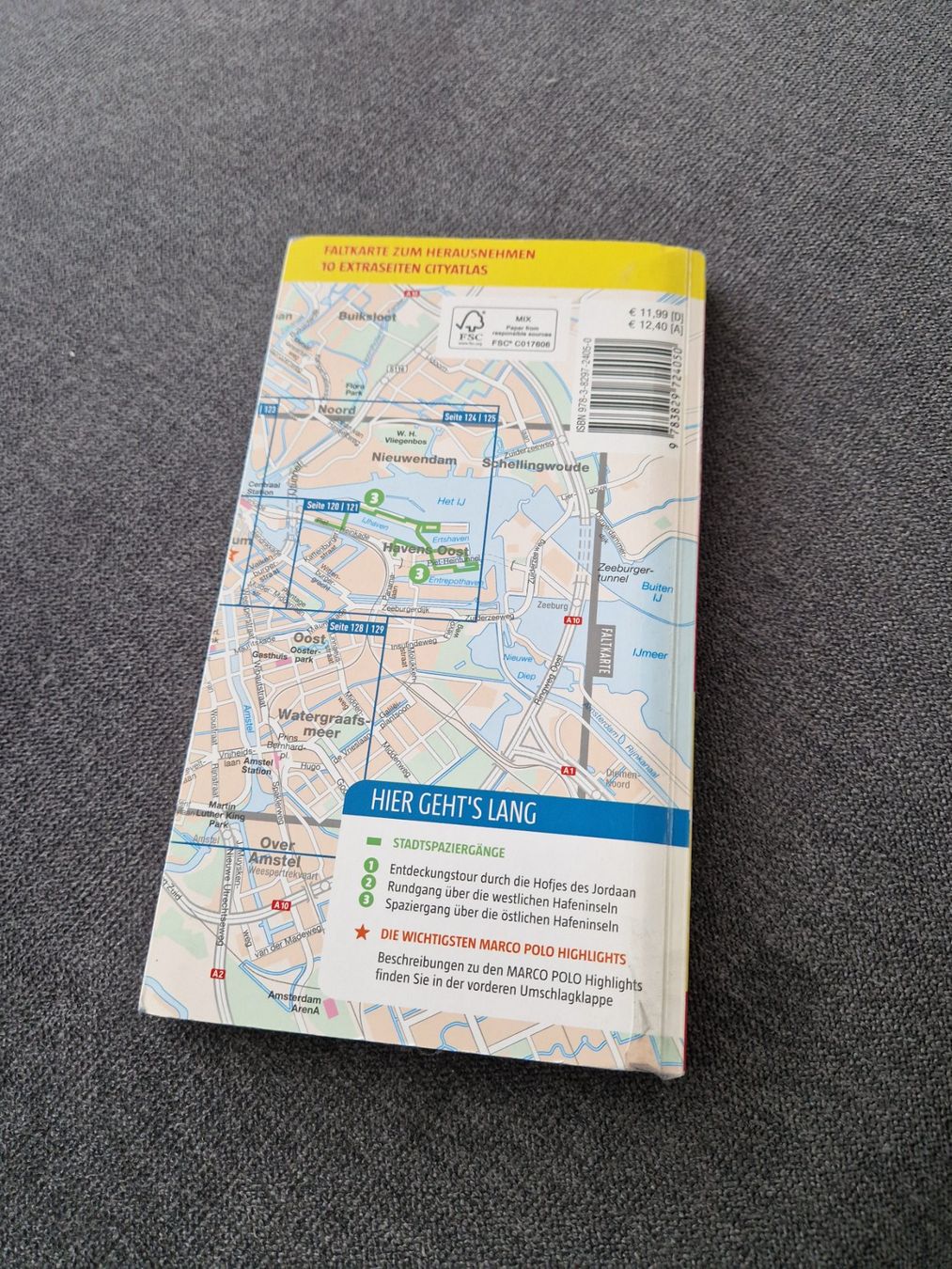 Libri: Reisefssührer Amsterdam Marco Polo – Usato da Niederrohrdorf venduto da Miripfiri 1