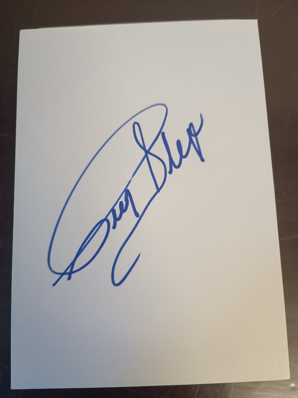 Autogramme: Percy Sledge - handsigniert – Gebraucht aus Menziken von Artographs