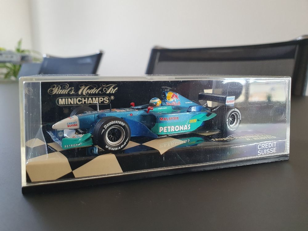 Miniature Minichamps 1/43 Sauber Petronas C22 - Frentzen, édition F1
