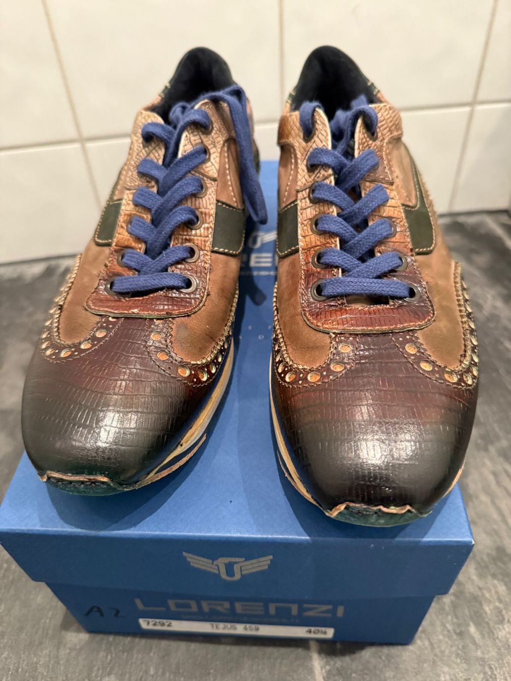 Scarpe da uomo: Lorenzi Sneaker Tejus farbig Gr. 40.5 – Usato da Chur venduto da spicebone 4