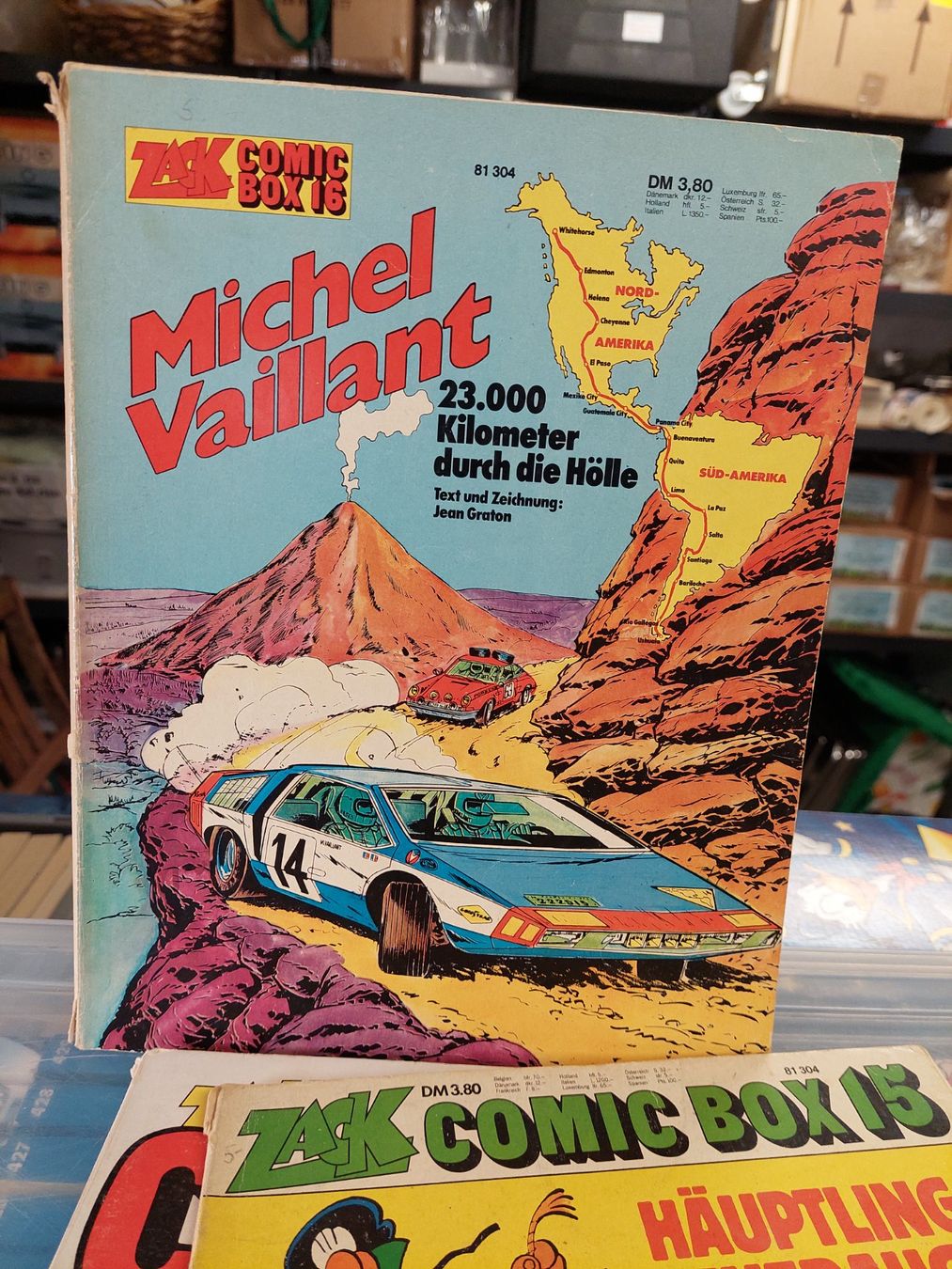 Fumetti: Zack Box 16 Michel Vaillant – Usato da Oberwil b. Zug venduto da PrimaryBlue