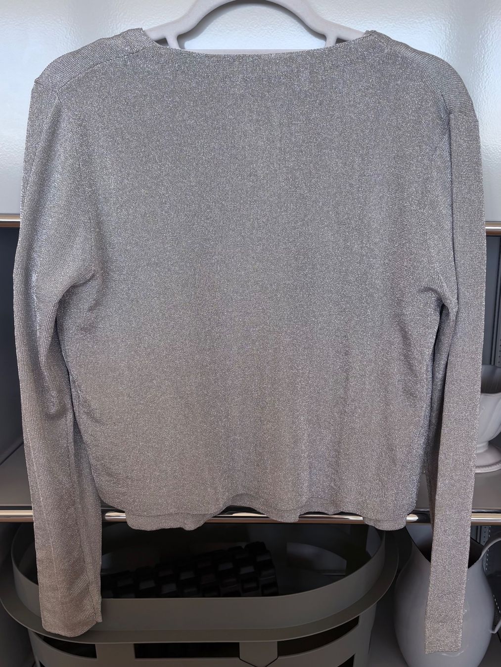 Zara Maglioni & Felpe: Zara silver knit cardigan set – Nuovo (secondo la descrizione) da Döttingen venduto da dbs_26ls 2