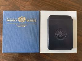 Nostalgie Istanbul Orient Express Kartenetui Leder neu Azul