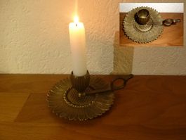 Kerzenständer Sonnenblume Schale mit Griff  Blume12 cm