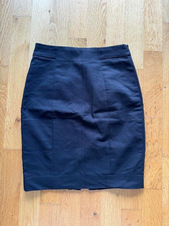 Schwarzer H&M Businessrock Gr. 36 Elegant