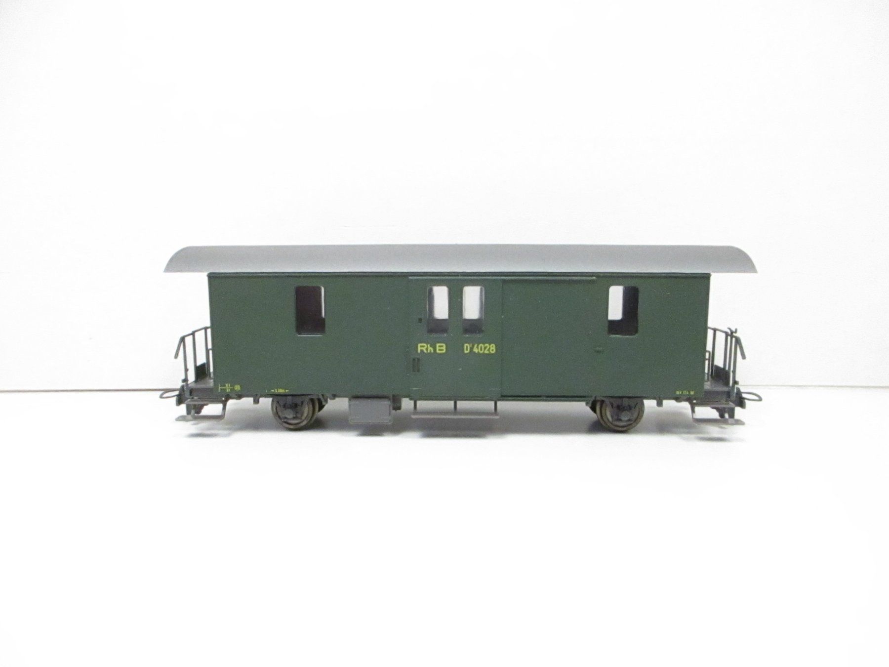 Bemo Modelleisenbahnen: Bemo H0m 3264 RhB Gepäckwagen D2 4028 – Gebraucht aus Olten von Heinrich875 4