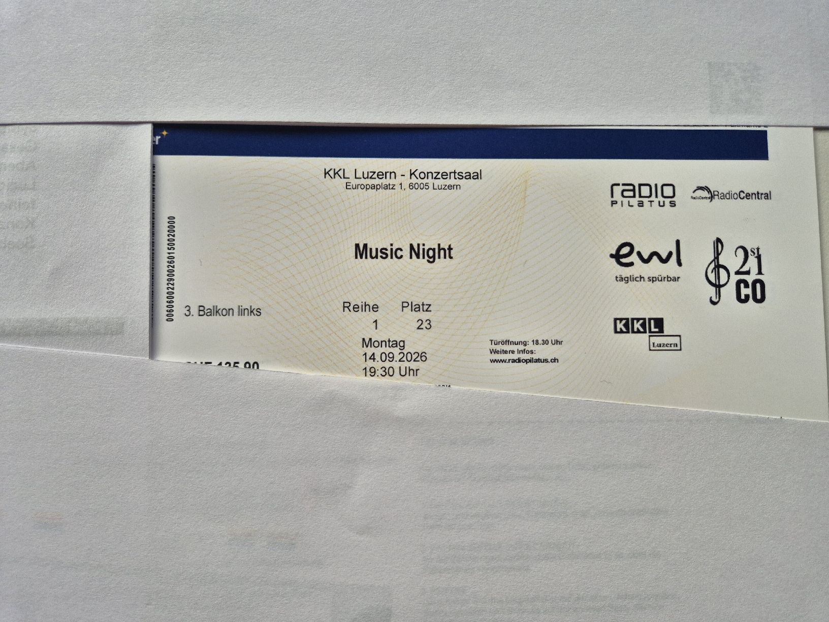 Tickets: Tickets – Neu und originalverpackt aus Ennetbürgen von san_jkr5