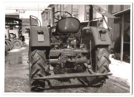 Fotografie Traktor Hermann Lanz Aulendor