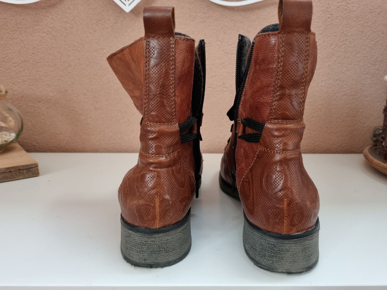 Rieker Damenschuhe: Neuwertige Stiefeletten Rieker, 40 – Neu (gemäss Beschreibung) aus Jonen von Balzli01 3