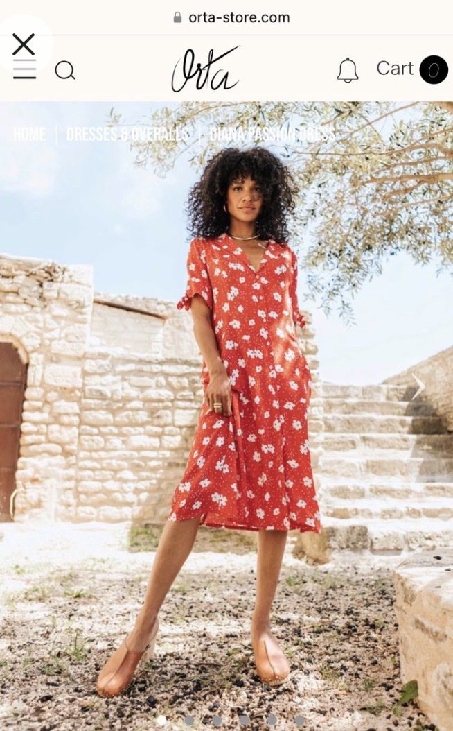 Vestiti: Orta wrap dress – Nuovo (secondo la descrizione) da Bottmingen venduto da Poppyfields 1