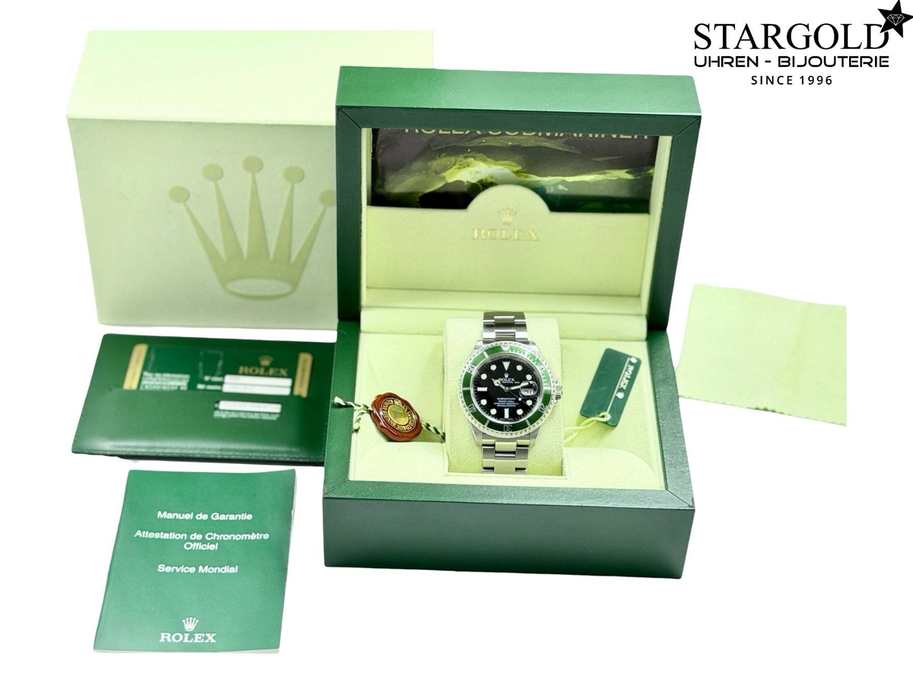 Rolex Orologi: Rolex Submariner Date - Kermit - 16610LV – Usato da Zürich venduto da Stargold-Uhren 8