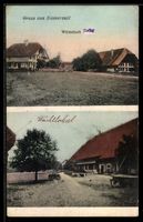 AK Diemerswil, Gasthof Hofer und Straßenpartie