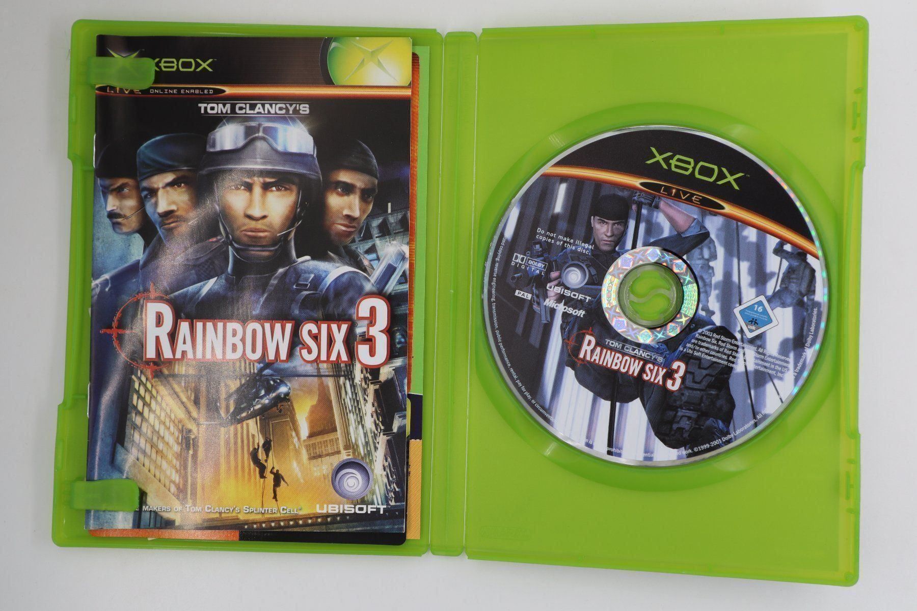 Microsoft Spiele: Tom Clancy's Rainbow Six 3 Xbox PAL 16+ Ubisoft – Gebraucht aus Baden von TellsKuchenhaus 2