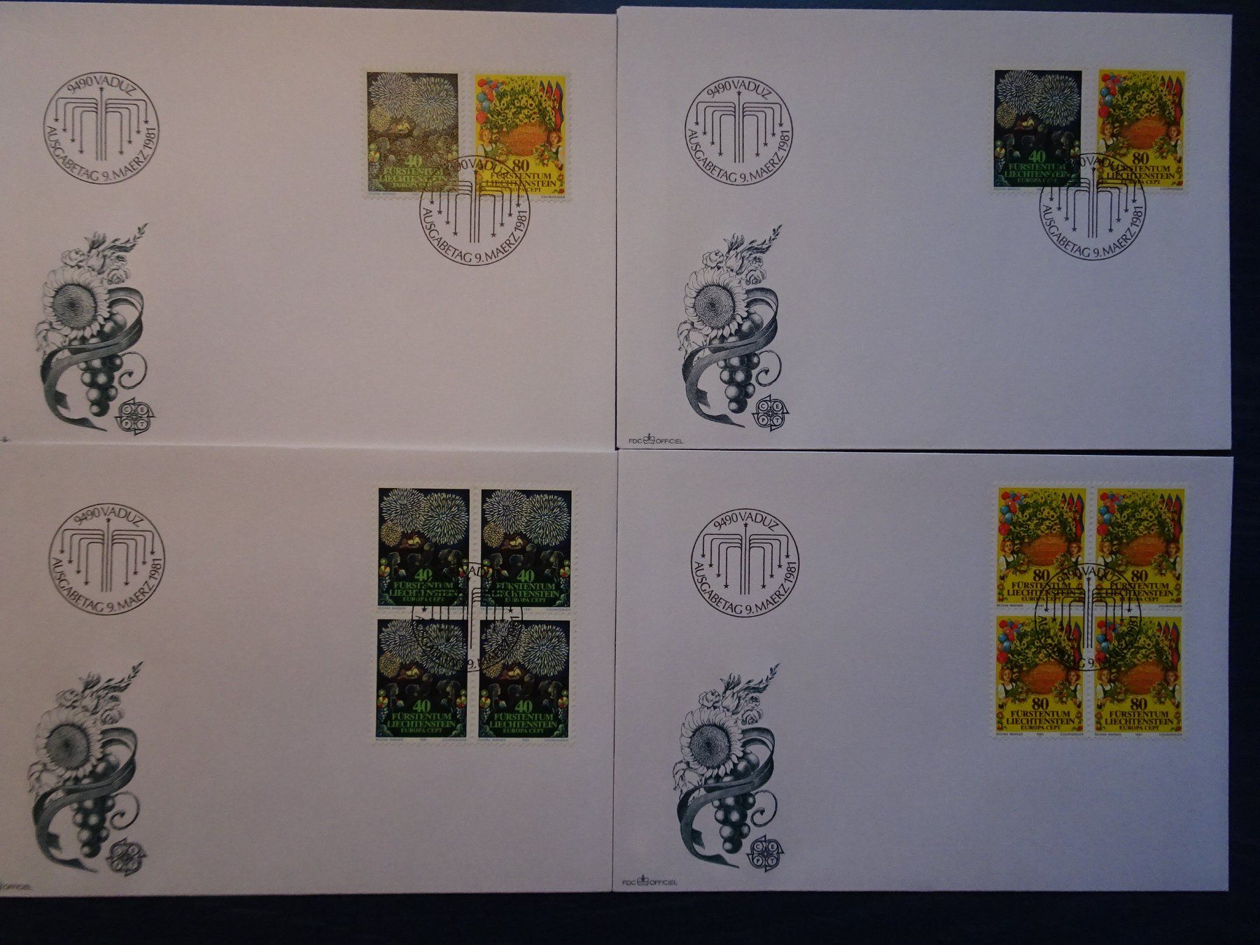 Alle Briefmarken: FDC 1981 – Neu (gemäss Beschreibung) aus Aadorf von Chnorli-Furz