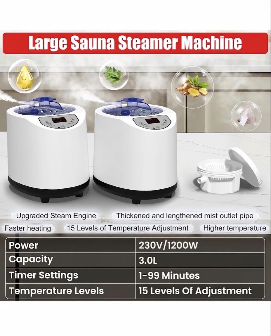 Sauna & Zubehör: Dampfsauna für 2 Personen – 1x benutzt, Top-Zustand – Neu (gemäss Beschreibung) aus Zürich von sunnyytro 5