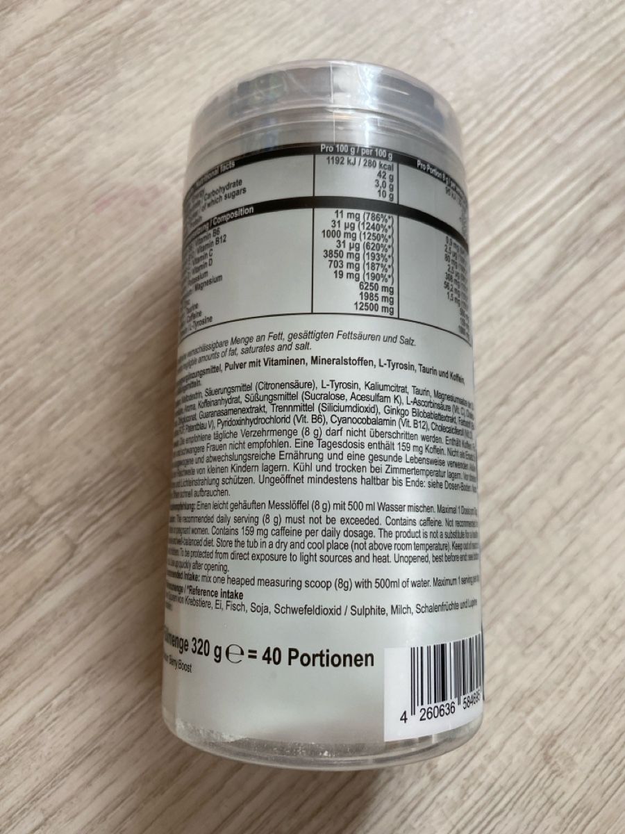 Cibi & Specialità: Levl-Up Hydration (Beeren Geschmack) – Nuovo e nell'imballaggio originale da Oberuzwil venduto da MavMav6418 1