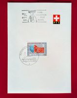 EIDG. TRACHTENFEST BASEL AUTOMOBIL POST 2 BÖGLI 1961