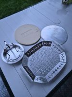 Weber Grill Accessories Pizza Stone & Griddle Set 
