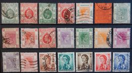 Hong Kong British Lot mit alten Werten I