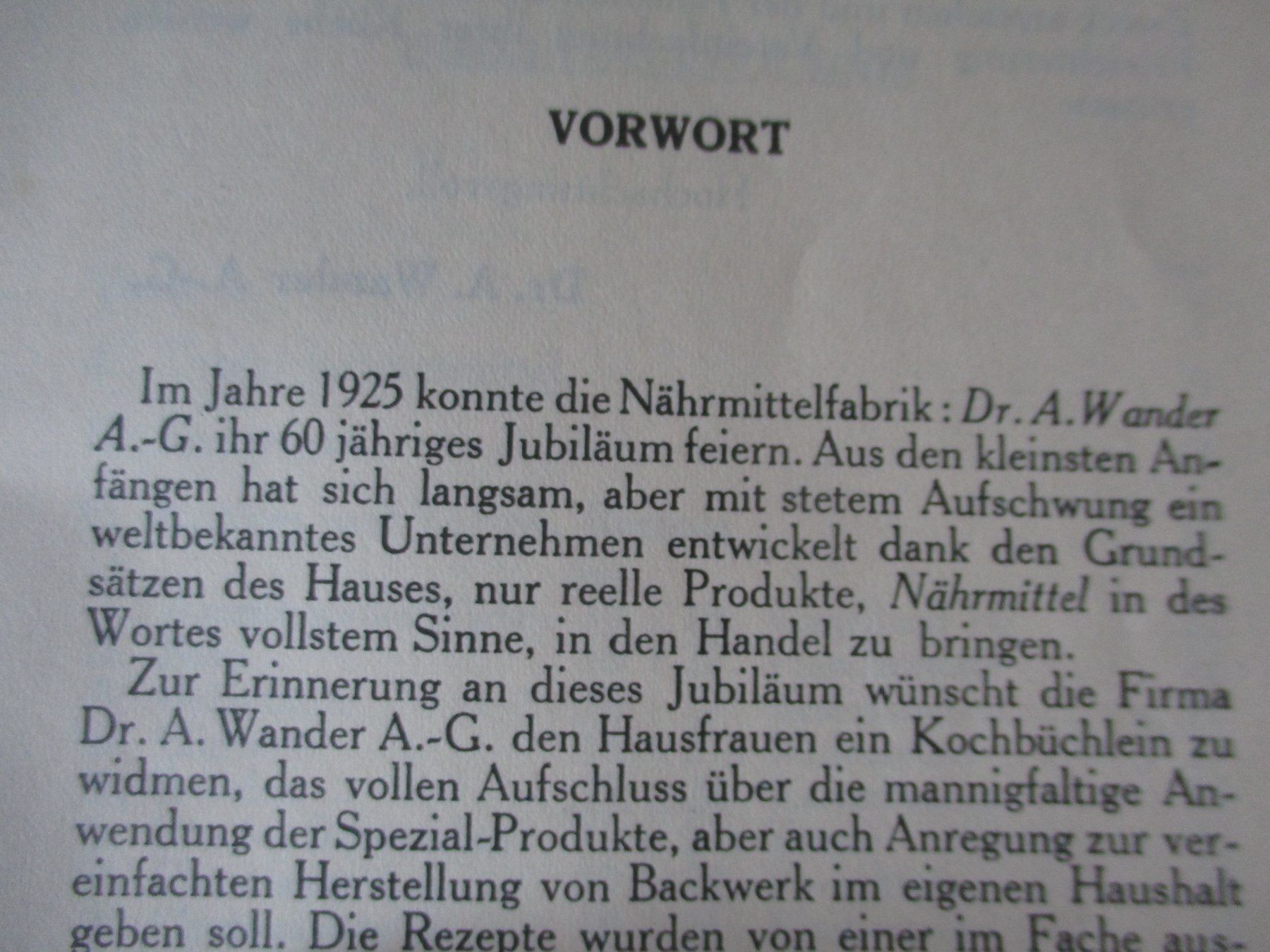 Libri: Kochbuch A.Wander Bern 1925 – Usato da Birsfelden venduto da alles-muss-raus 2